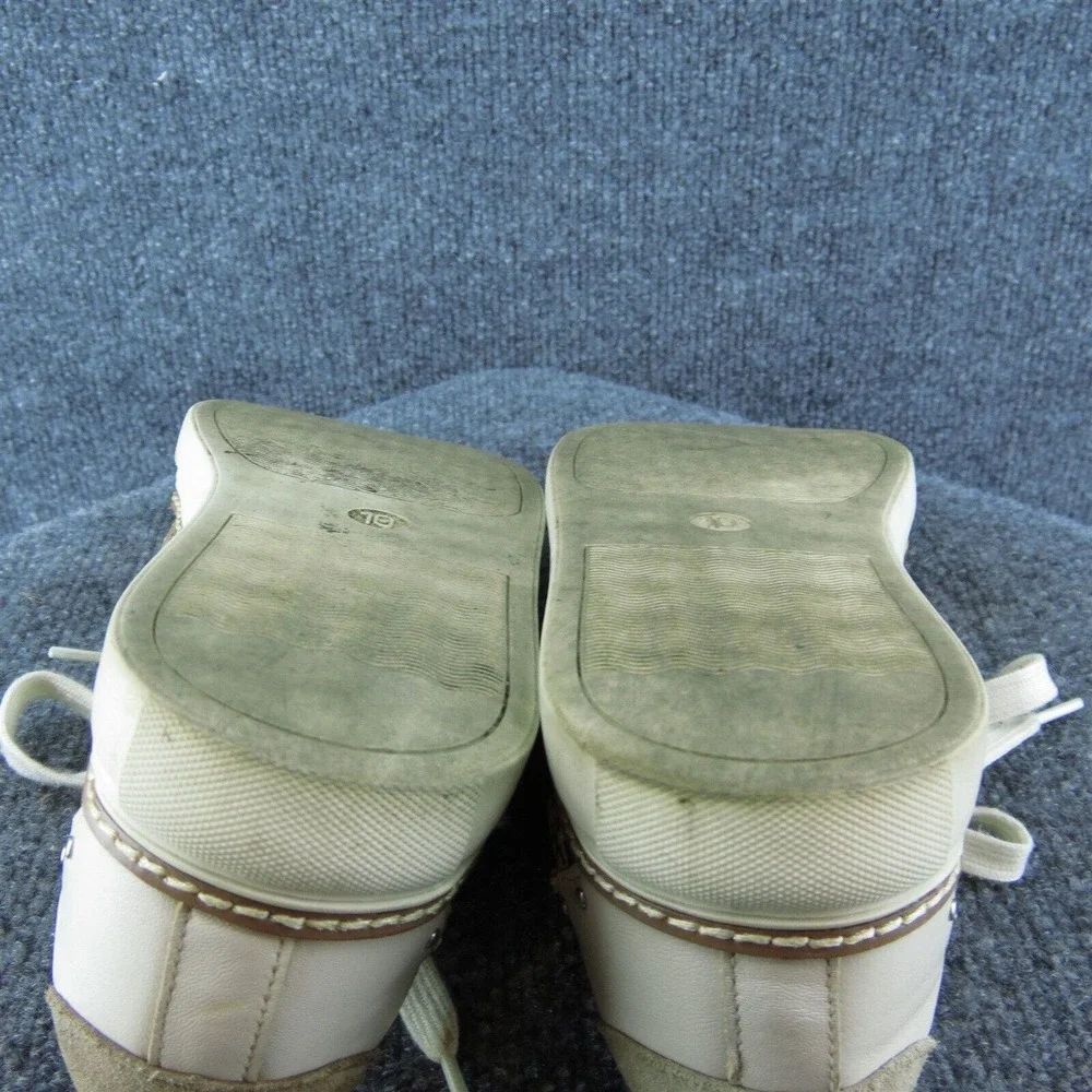 Crown Vintage Women Sneaker Shoes Brown‎ Synthetic Lace Up Size 10 Medium